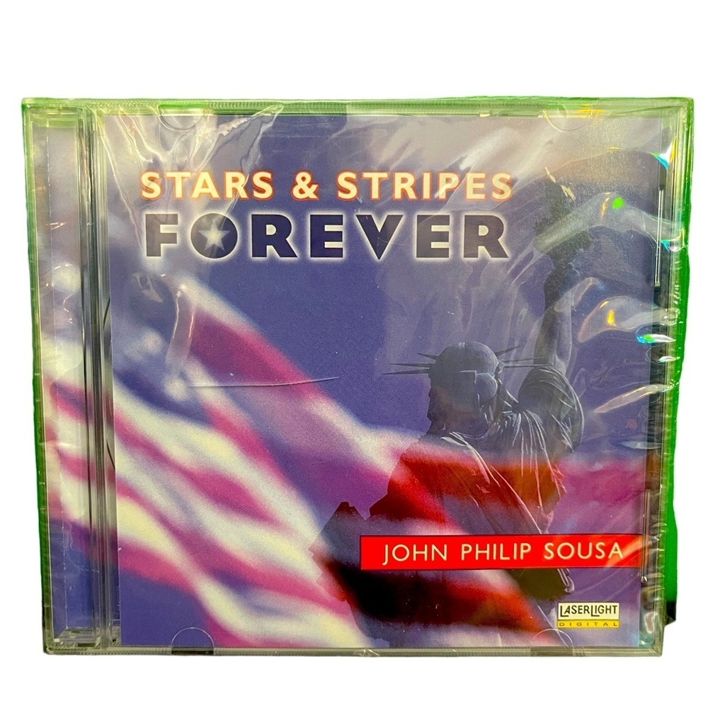John Philip Sousa CD The Stars‎ and Stripes Forever sealed in original packaging